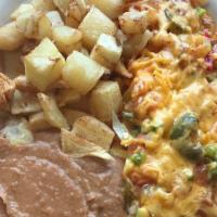 Chilaquiles & Egg Plate · 