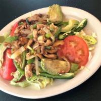 Chicken Fajita Salad · 