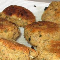 Falafel Fritters · Falafel is a deep-fried ball or patty made from ground chickpeas