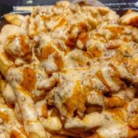 Chicken Fries · French Fries with Chicken Gyro on top