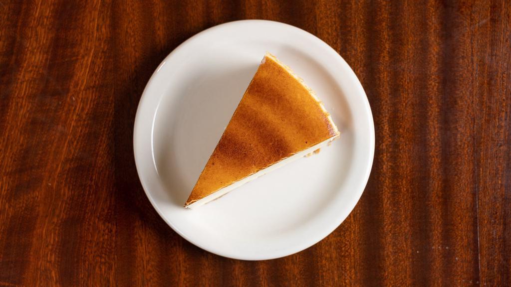 Ny Cheesecake · Giant slice of classic NY cheesecake