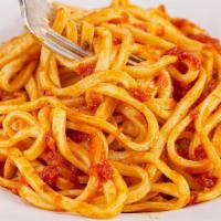 Meatless Spaghetti Marinara · 