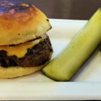 Cheeseburger Sliders (2) · Ground beef patties American cheese, special sauce, red onion. Served on our from scratch Br...