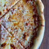 Cheese Pizza · Red Sauce | Mozzarella -- Order plain or add as many toppings as you like