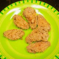 Chicken Wings (Kids) · Four. Served with French fries.