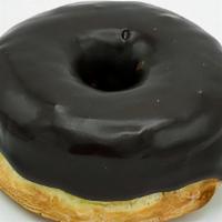 Chocolate Ring · Raised yeast doughnut with chocolate frosting