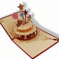 Happy Birthday - Cake - Red · Greeting card POP UP
Happy Birthday
Cake
Red Cover
Measurements: 6 