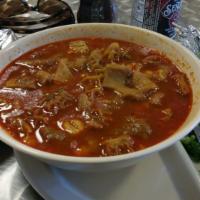 Menudo 32Oz · 32 oz Menudo beef tripe with hominy and your choice of tortillas.