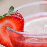 Strawberry Lemonade · Freshly squeezed lemonade with Fresh Strawberries