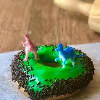 Dinosaur Donut · Dinosaur toys may be different from picture shown.