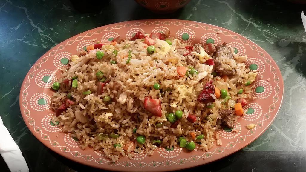 Plain Fried Rice · Can't add any vegetables or meat, just plain rice.