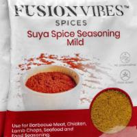 Suya Spice Seasoning-Mild 8Oz · The Suya spice seasoning is good for barbequing beef, chicken, lamb chops, fish, and it can ...