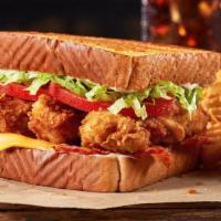 Zaxby'S Club Sandwich Meal · Chicken Fingerz, bacon, crisp lettuce, tomatoes, mayonnaise, and American Cheese on Texas To...