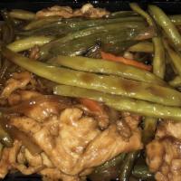 Chicken With String Beans & Ginger · Spicy.