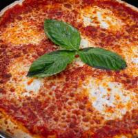 10In Regina Margherita Pizza · Taglia’s signature pizza sauce, fresh mozzarella, and tomatoes