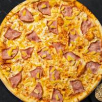 Hawaiian Special Pizza  · Canadian bacon, pineapple, and mozzarella on a hand tossed dough.