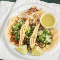 Tacos · fajita and lengua out of stock