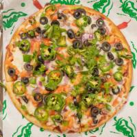 Garlic Veggie Pizza (X-Large 16