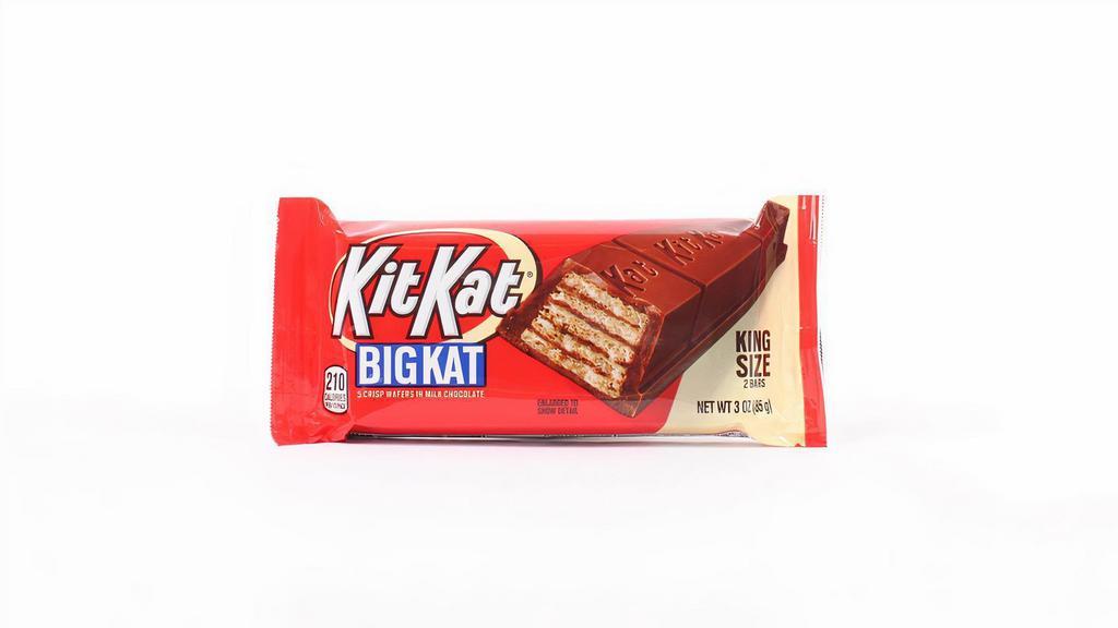 Kit Kat King Size · 3 oz. With the delicious combination of smooth milk chocolate and light crispy wafers, KIT KAT® Wafer Bars are fun to eat and perfect for sharing. Stock up on KIT KAT® Wafer Bars for delicious snacking at home, at work, and on the go.