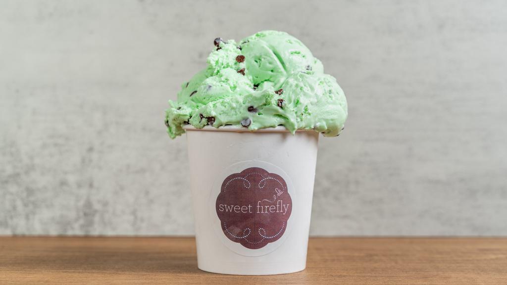 Mint Chip  · Mmmminty ice cream with chocolate chips!
