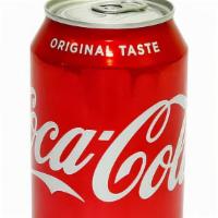 Can Soda · Coca Cola, Sprite, Diet Coke, Dr. Pepper, Coke Zero, Orange.