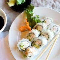 California Roll · Real snow crab meat. Gluten free.