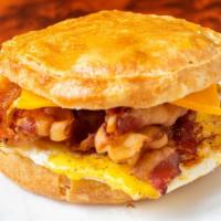 Bacon, Egg & Cheese Biscuits · 