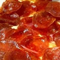 Single Pepperoni Pizza · Delicious, cheesy pizza with the perfect amount of savory pepperoni