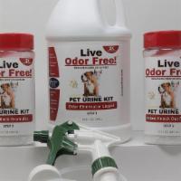 Live Odor Free!® 5X5 Pet Urine Area Kit · 