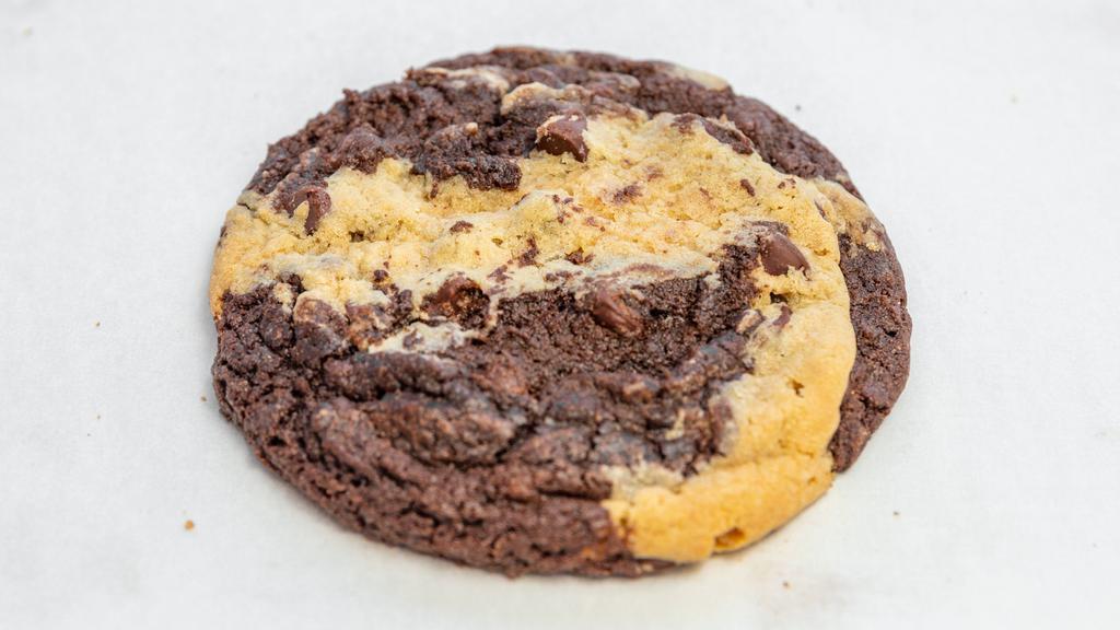 Brookie · Is it a chocolate chip cookie? is it a brownie? the world may never know.