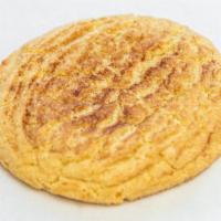 Snickerdoodle · A buttery sugar cookie coated in cinnamon sugar.
