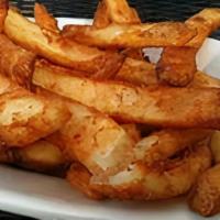 French Fry Basket · Beer battered french fries. Trust me, they're the best.