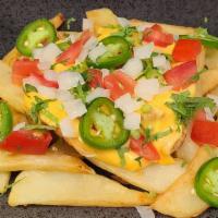 Custom Loaded Fries · Choose your fries and your toppings to create your custom loaded fries!
