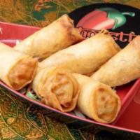 Vegetable Spring Rolls · A traditional favorite that is prepared in-house daily, crispy filo-pastry roll stuffed with...