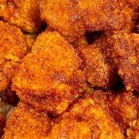 Chunks Only · (2 flavor/1 dip) Tender boneless breaded chicken breast pieces.