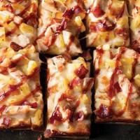 Aloha Bbq Chicken Pizza · BBQ sauce base with Mozzarella Cheese, Grilled Chicken Breast, Bacon, Pineapple, and topped ...