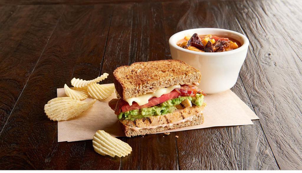 Manager'S Special - Specialty Sandwiches · A half sandwich served with your choice of chips or baked chips, and choice of a cup of soup, fresh fruit or new option Mac & Cheese.