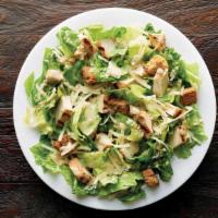 Chicken Caesar Salad · Grilled, 100% antibiotic-free chicken breast, romaine, asiago, croutons, caesar dressing, to...