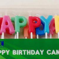 Happy Birthday Candle · Happy Birthday letter candle