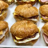 Croissant Ham Egg & Cheese · Croissant ham egg and cheese