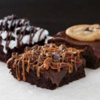 One Brownie · 450-550 Calories
Assorted Brownies Choice