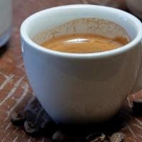 Americano · Espresso with filtered hot water