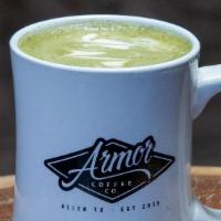 Matcha Green Tea Latte · Matcha green tea, vanilla & steamed milk