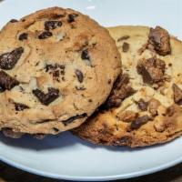 Jumbo Cookie · Your choice of chocolate chunk or PB cup cookies