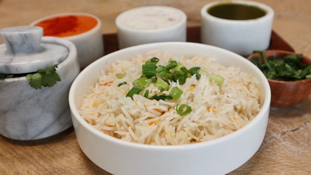 Basmati Rice · A vegan style made basmati rice