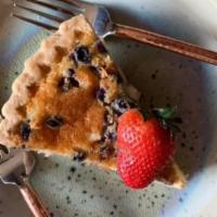 Blueberry Buttermilk Pie · Single serving (vegetarian)