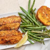 Grilled Fish · 4 filets grilled to Perfection with our awesome blackening seasoning served with garlic toas...