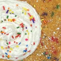 Solo Birthday Cake Pancake · With rainbow sprinkles. Does not included whipped cream when ordered togo