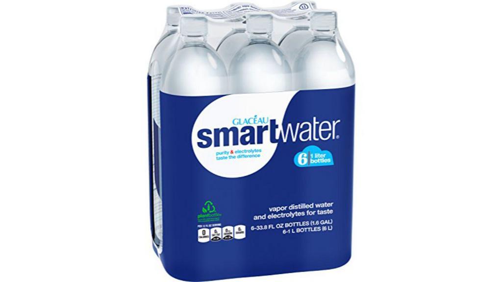Smartwater Antioxidant Water Vapor Distilled (1 L X 6-Pack) · 