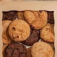 Box Of Cookies · Dozen Cookie Box.  Chocolate Chip, Snickerdoodle or Half & Half